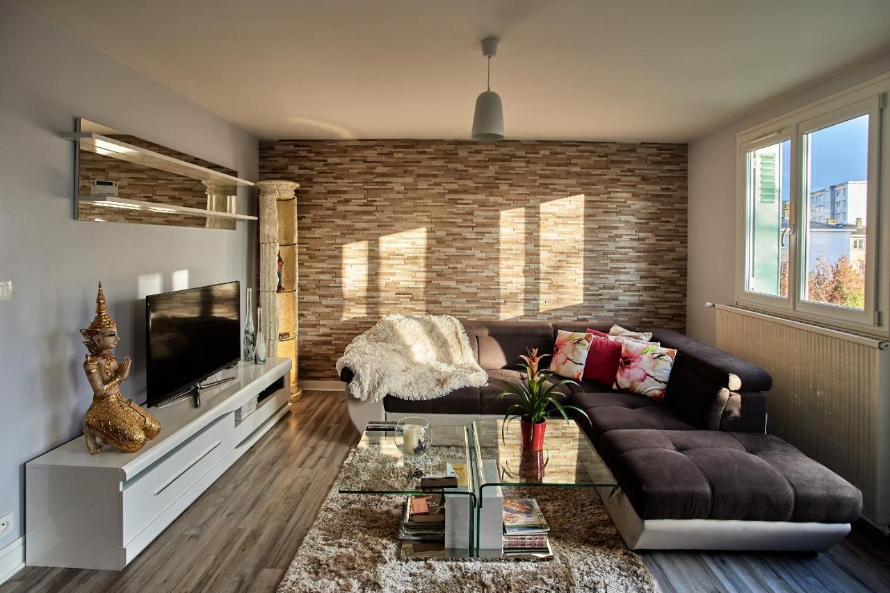 Chambres A Louer Dans Appartement Balcon - Wifi - Parking Gratuit Nevers Luaran gambar